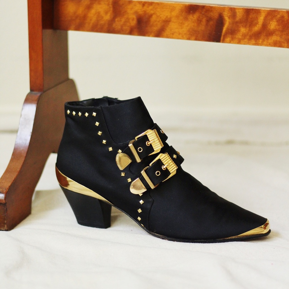 F/W 1992 Gianni Versace ankle boots